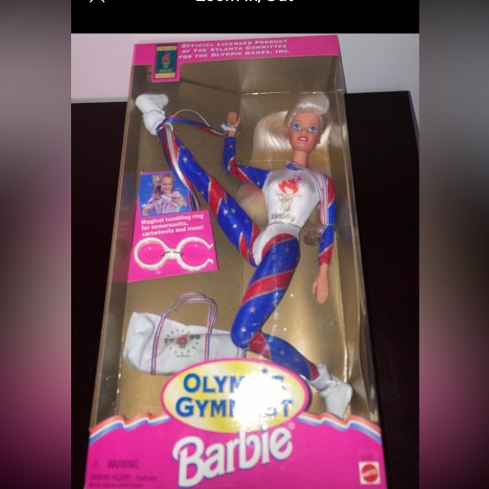 1996 olympic gymnast Barbie